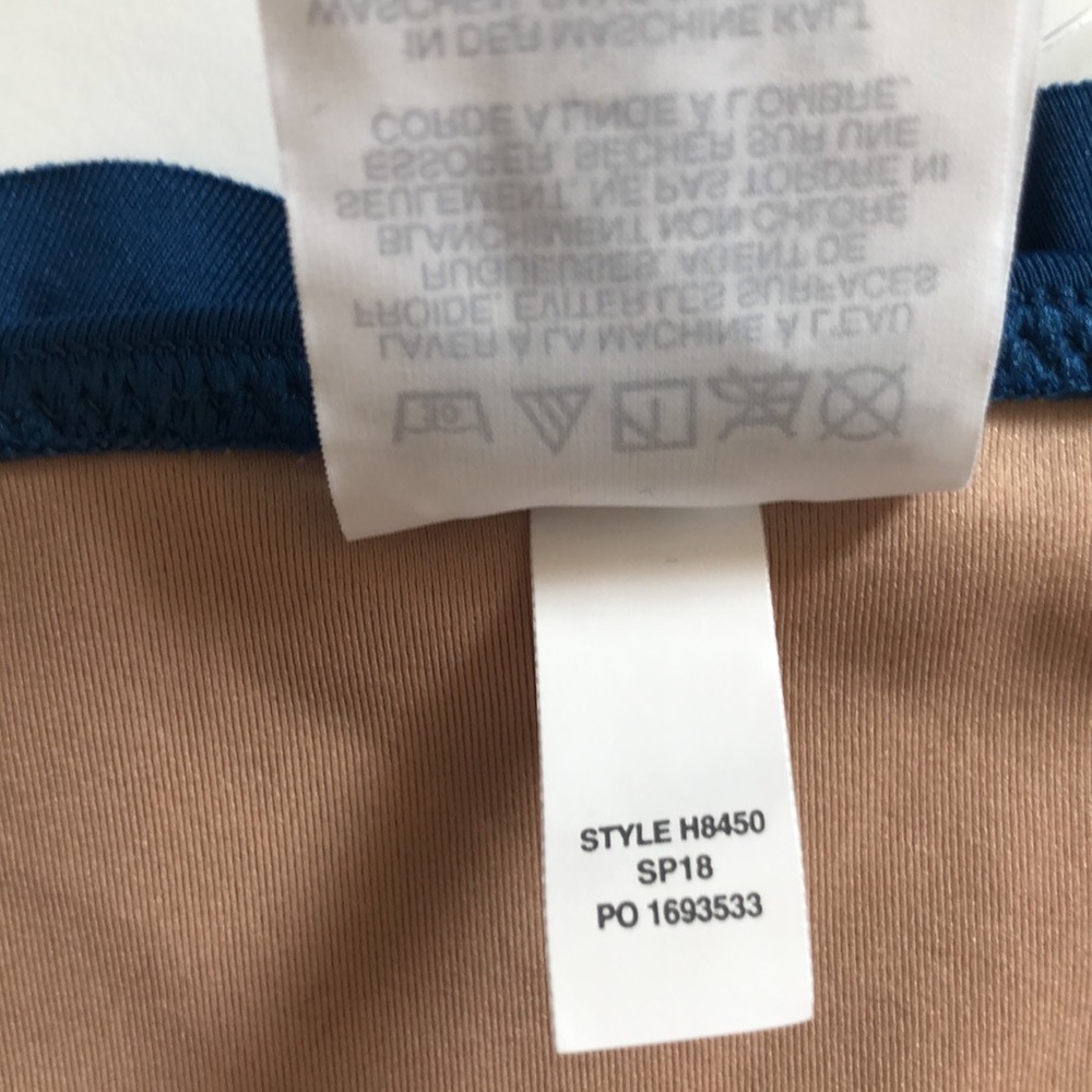 HOST PICK J. Crew L Blue Bikini Set Top & Bottom Adjustable NWT Brand New Great - Picture 11 of 13
